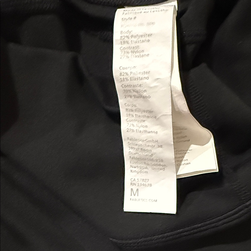 Fabletics Black Boot-Cut Flare Workout Pants - image 4